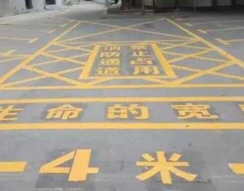 老边仓库划线